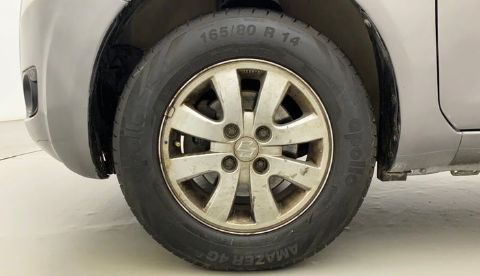 2012 Maruti Ritz ZXI, Petrol, Manual, 66,554 km, Left Front Wheel
