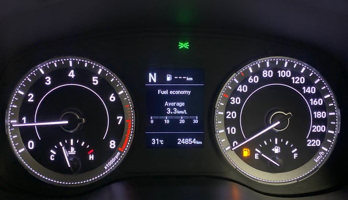 2020 Hyundai VENUE SX 1.0 GDI IMT, Petrol, Manual, 24,854 km, Odometer Image