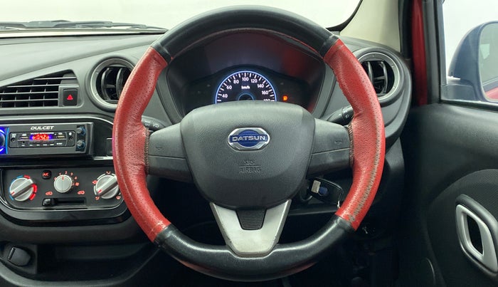 2018 Datsun Redi Go S 1.0 AMT, Petrol, Automatic, 59,750 km, Steering Wheel Close Up