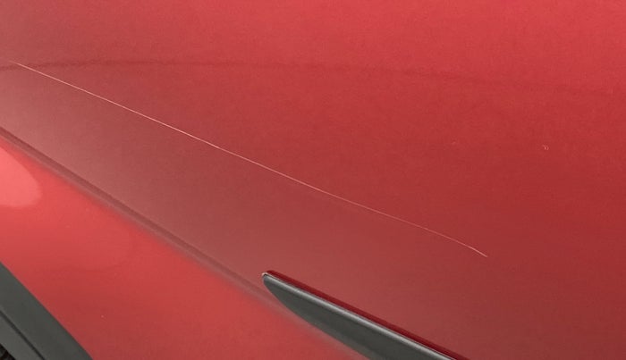 2018 Datsun Redi Go S 1.0 AMT, Petrol, Automatic, 59,750 km, Right rear door - Minor scratches