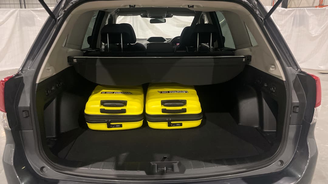 2023 Subaru Forester Hybrid L (AWD), Automatic, 59992 km, Boot Inside View with Luggage