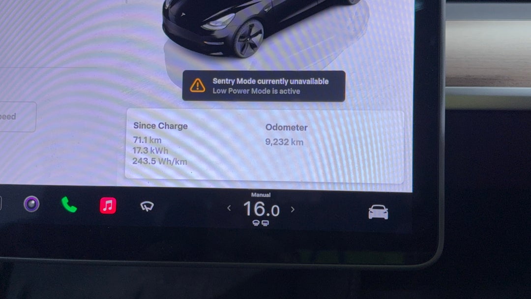2023 Tesla Model 3 Long Range, Automatic, 9232 km, Odometer View