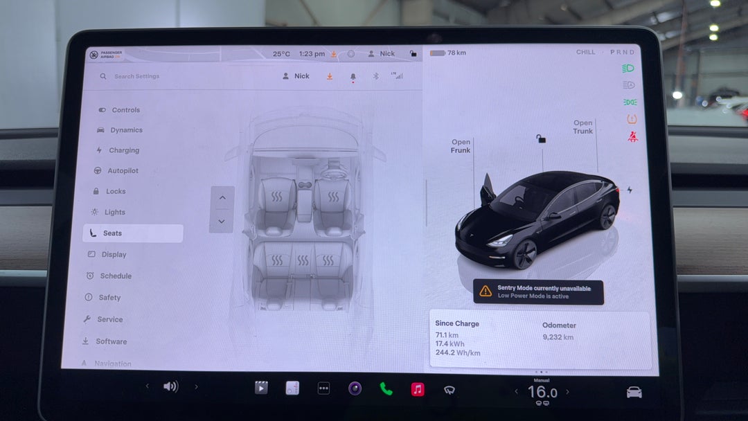 2023 Tesla Model 3 Long Range, Automatic, 9232 km, Ventilated Seats