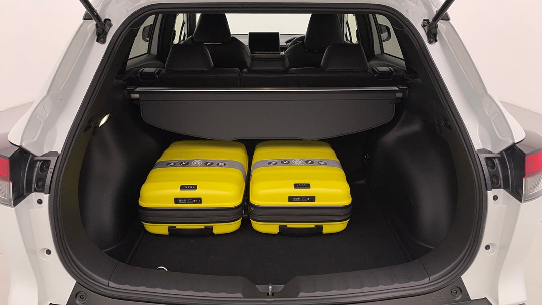 Boot Inside View with Luggage