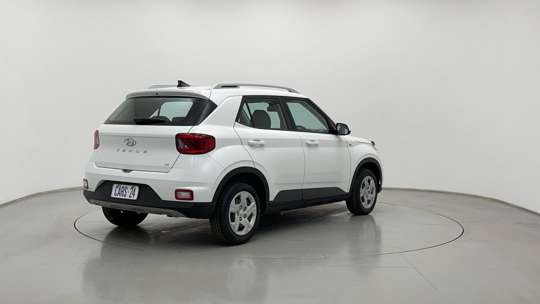 2020 Hyundai Venue Go, Automatic, 62610 km, Right Back Diagonal (45- Degree) View