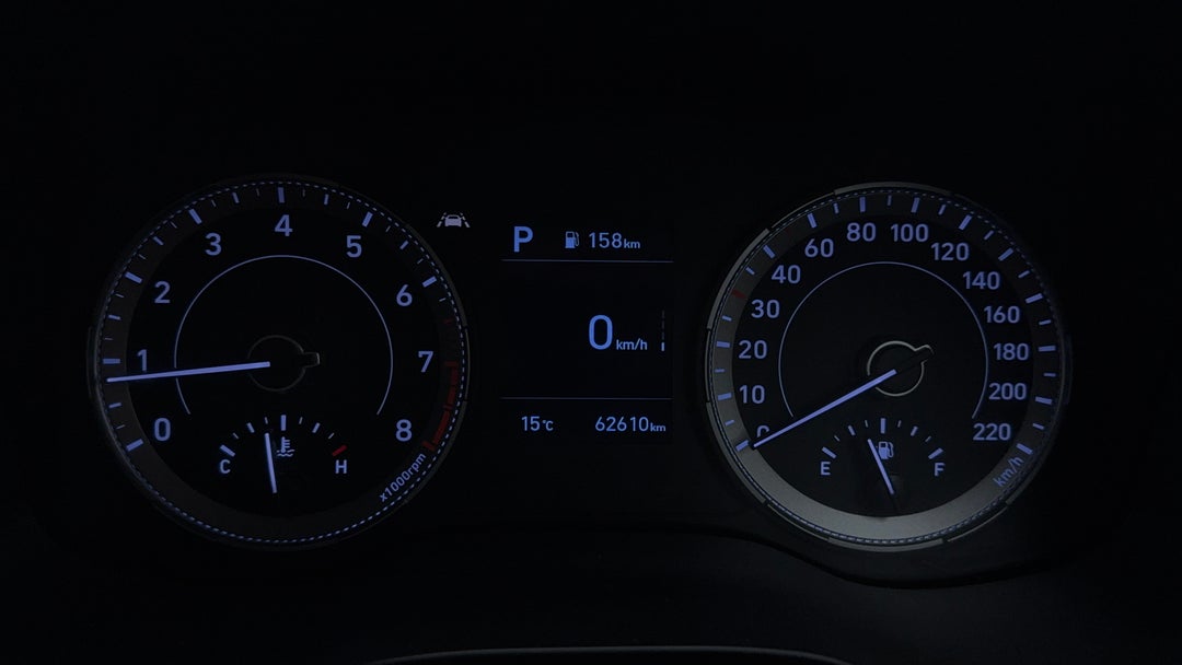 2020 Hyundai Venue Go, Automatic, 62610 km, Odometer View