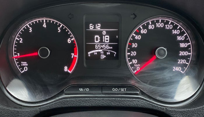 2020 Volkswagen Vento COMFORTLINE 1.0 TSI MT, Petrol, Manual, 65,501 km, Odometer Image