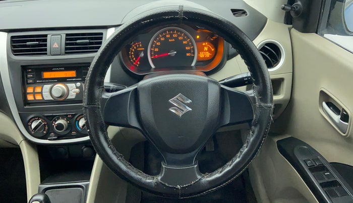 2015 Maruti Celerio VXI AGS, Petrol, Automatic, 53,739 km, Steering Wheel Close-up