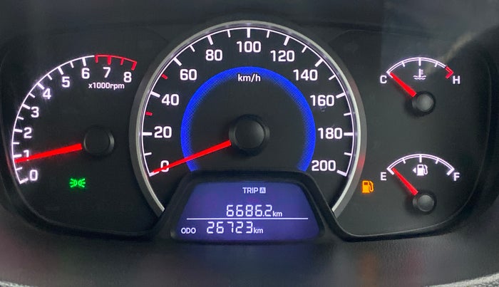 2017 Hyundai Grand i10 ASTA 1.2 VTVT, Petrol, Manual, 26,764 km, Odometer Image