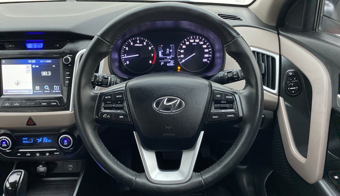 2019 Hyundai Creta 1.6 VTVT SX AUTO, Petrol, Automatic, 16,652 km, Steering Wheel Close Up