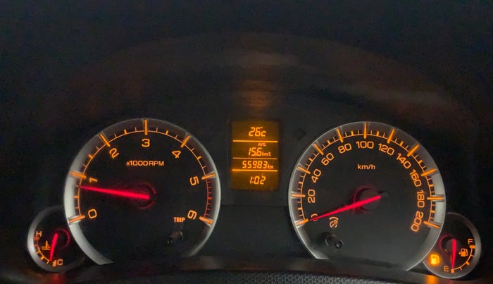 2015 Maruti Swift ZDI, Diesel, Manual, 56,101 km, Odometer Image