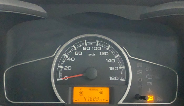 2015 Maruti Alto K10 LXI CNG, CNG, Manual, 47,689 km, Odometer Image