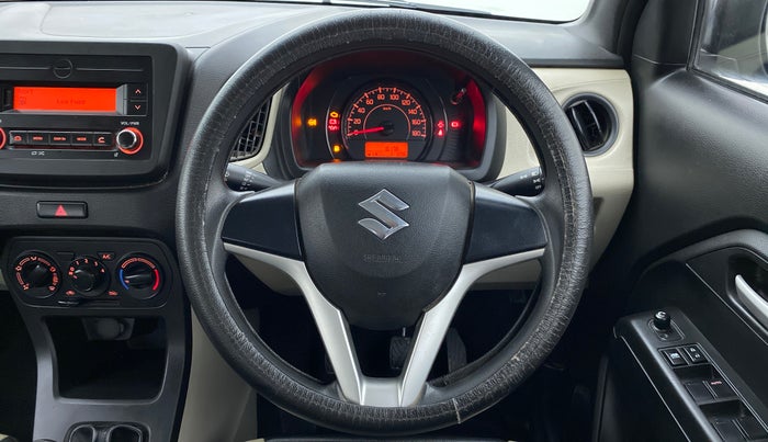 2020 Maruti New Wagon-R VXI 1.0, Petrol, Manual, 16,258 km, Steering Wheel Close Up