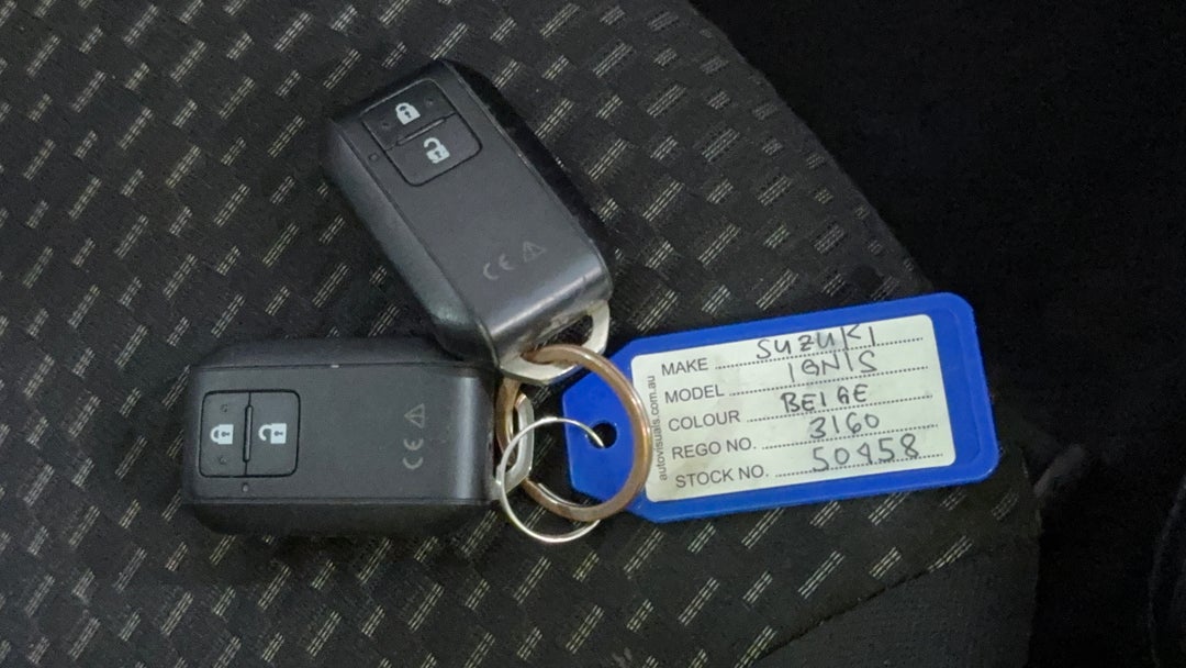 2021 Suzuki Ignis Glx, Automatic, 81515 km, Key Close-up