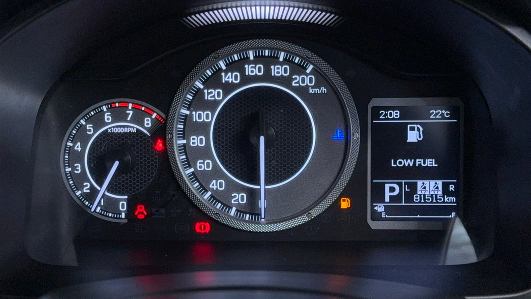 2021 Suzuki Ignis Glx, Automatic, 81515 km, Odometer View