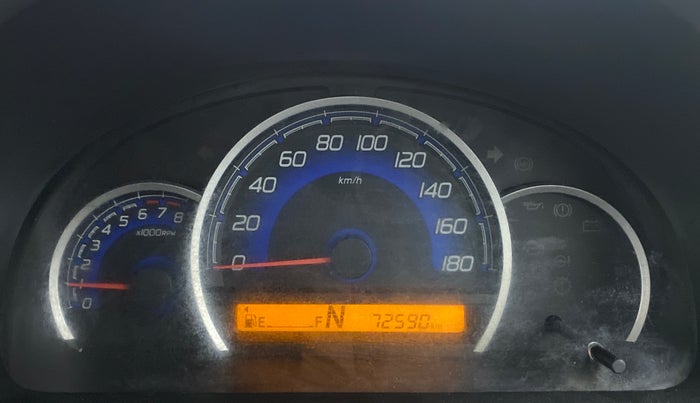 2018 Maruti Wagon R 1.0 VXI AMT, Petrol, Automatic, 72,669 km, Odometer Image