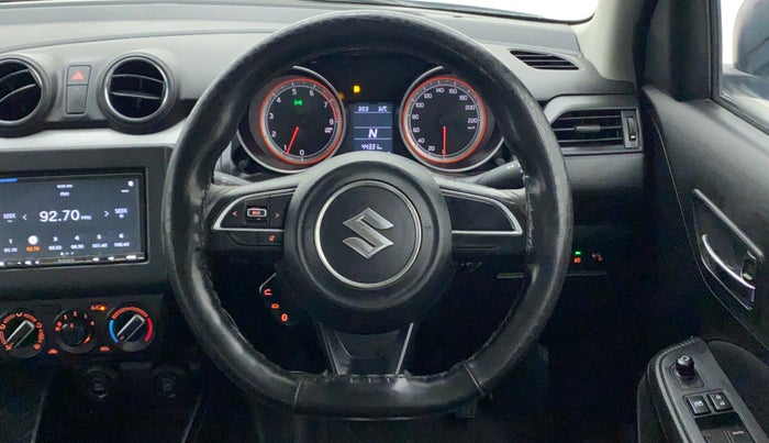 2020 Maruti Swift VXI AMT, Petrol, Automatic, 44,709 km, Steering Wheel Close Up