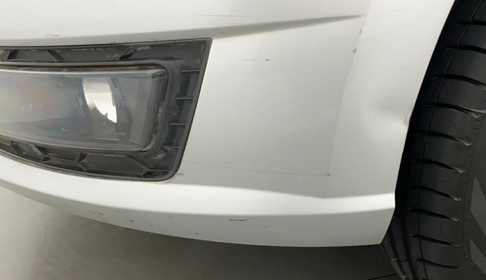 2017 Skoda Rapid 1.6 MPI STYLE AT, Petrol, Automatic, 36,421 km, Front bumper - Minor scratches