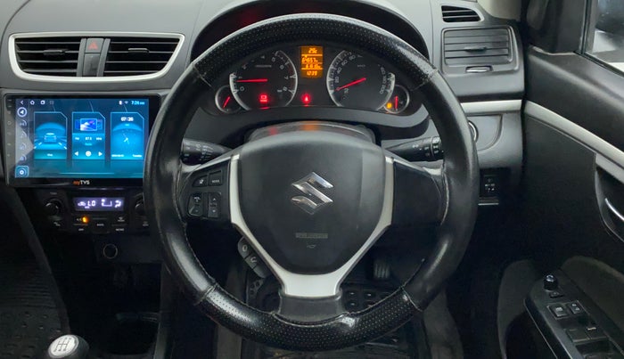 2017 Maruti Swift ZXI, Petrol, Manual, 61,718 km, Steering Wheel Close Up