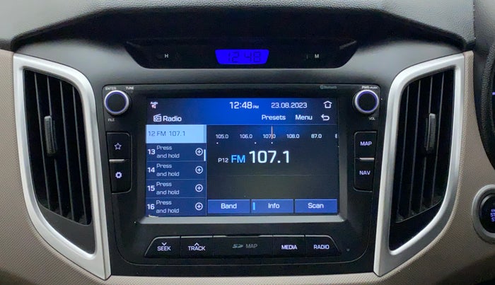 2019 Hyundai Creta SX AT 1.6 PETROL, Petrol, Automatic, 19,722 km, Infotainment System