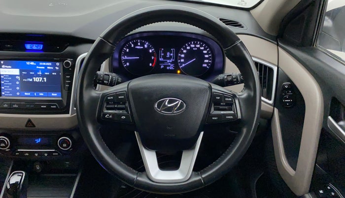 2019 Hyundai Creta SX AT 1.6 PETROL, Petrol, Automatic, 19,722 km, Steering Wheel Close Up