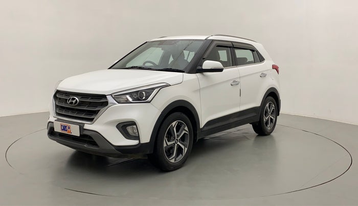 2019 Hyundai Creta SX AT 1.6 PETROL, Petrol, Automatic, 19,722 km, Left Front Diagonal