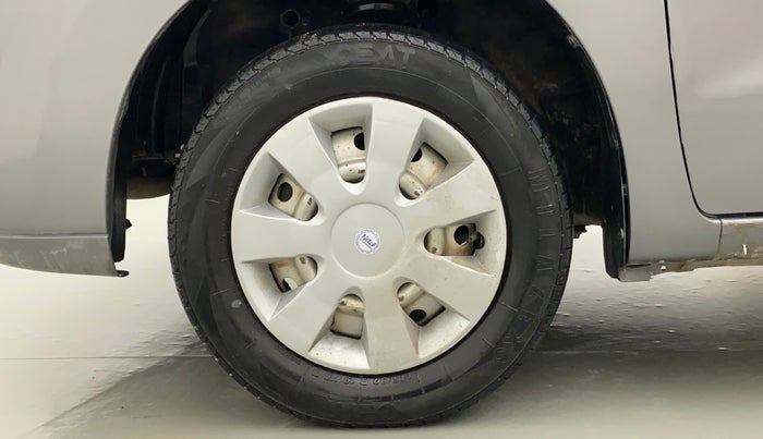 2012 Maruti Wagon R 1.0 LXI, Petrol, Manual, 89,586 km, Left Front Wheel