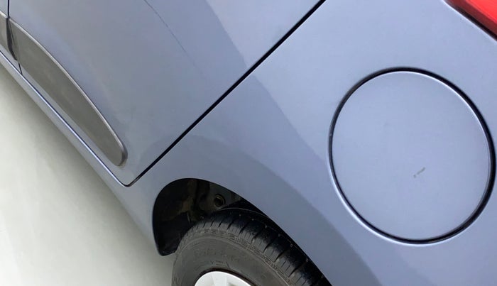 2015 Hyundai Grand i10 SPORTZ 1.2 KAPPA VTVT, Petrol, Manual, 25,595 km, Left quarter panel - Slightly dented