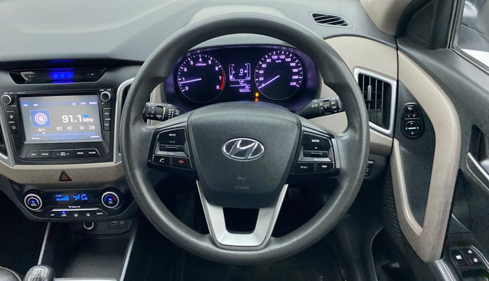 2018 Hyundai Creta SX PLUS 1.6 PETROL, Petrol, Manual, 96,620 km, Steering Wheel Close Up