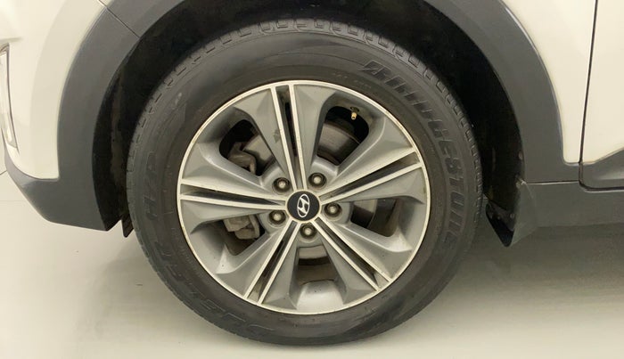 2016 Hyundai Creta SX PLUS AT 1.6 PETROL, Petrol, Automatic, 83,626 km, Left Front Wheel