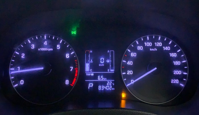 2016 Hyundai Creta SX PLUS AT 1.6 PETROL, Petrol, Automatic, 83,626 km, Odometer Image