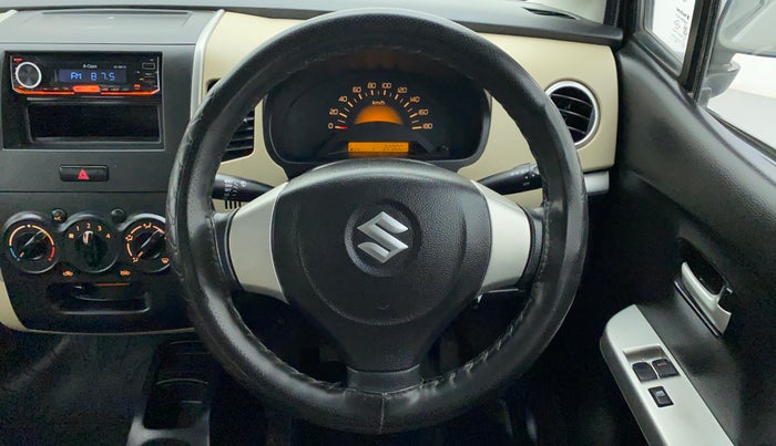 2017 Maruti Wagon R 1.0 LXI CNG, CNG, Manual, 22,601 km, Steering Wheel Close Up