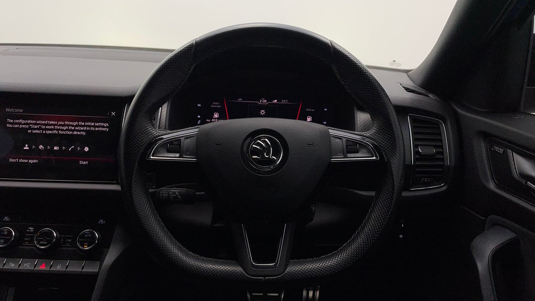 Steering Wheel Close-up