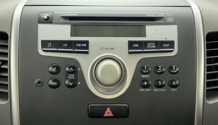 2011 Maruti Wagon R 1.0 VXI, Petrol, Manual, 75,861 km, Infotainment system - Music system not functional