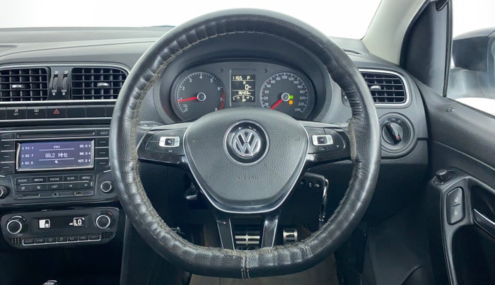 2015 Volkswagen Polo GT TSI 1.2 PETROL AT, Petrol, Automatic, 36,483 km, Steering Wheel Close Up