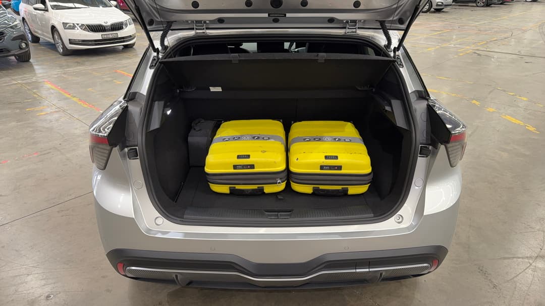 2023 MG Mg4 Essence 64, Automatic, 11004 km, Boot Inside View with Luggage