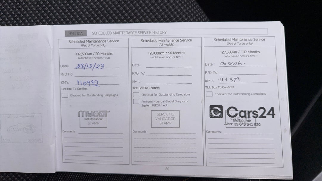 2015 Hyundai i30 Active, Automatic, 119542 km, Service History