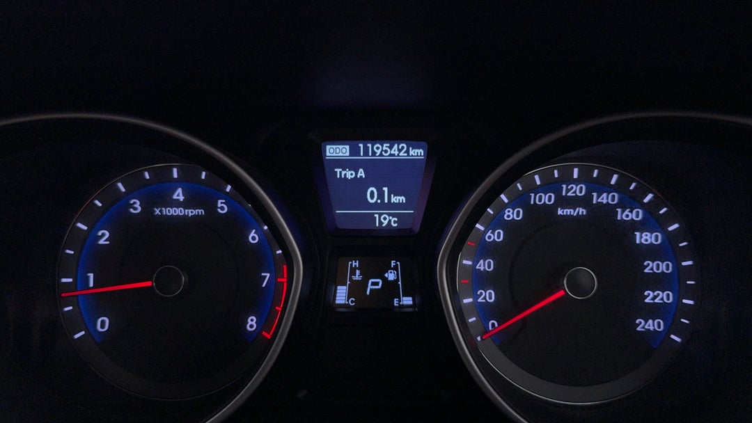 2015 Hyundai i30 Active, Automatic, 119542 km, Odometer View