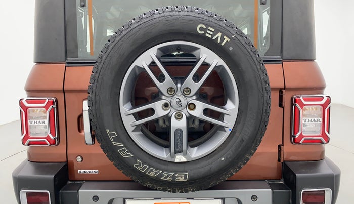 2022 Mahindra Thar LX PETROL HT 4WD AT, Petrol, Automatic, 3,861 km, Spare Tyre