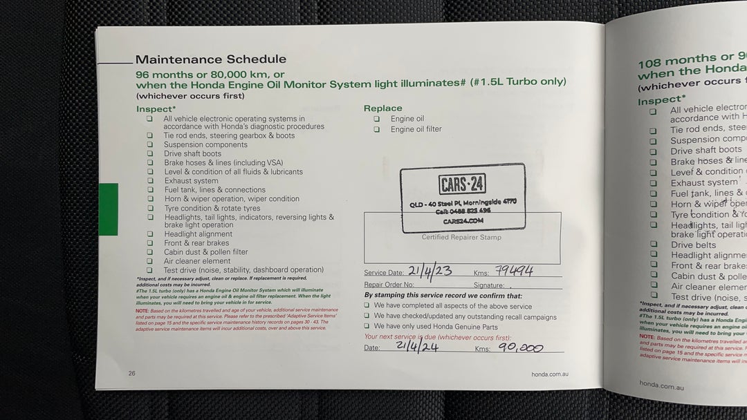 2019 Honda CR-V Vti-s (2wd), Automatic, 79497 km, Service History