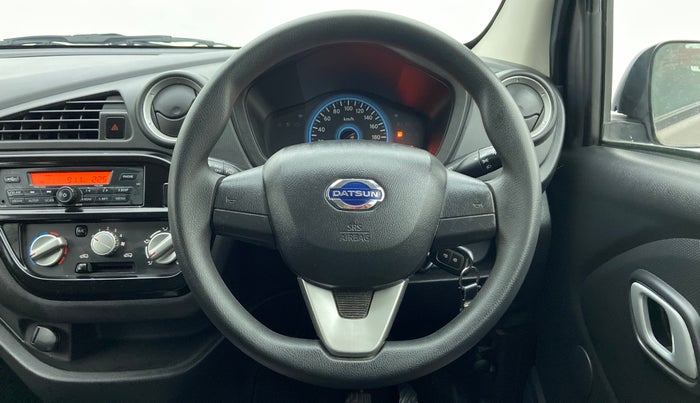 2018 Datsun Redi Go 1.0 S AT, Petrol, Automatic, 22,825 km, Steering Wheel Close Up