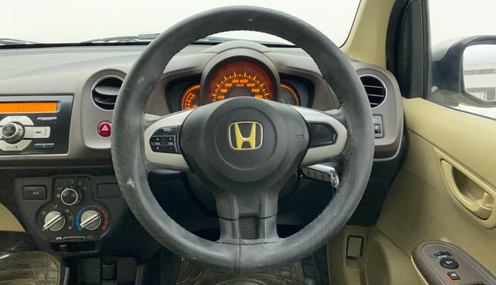 2013 Honda Amaze 1.2L I-VTEC S, Petrol, Manual, 42,649 km, Steering Wheel Close Up