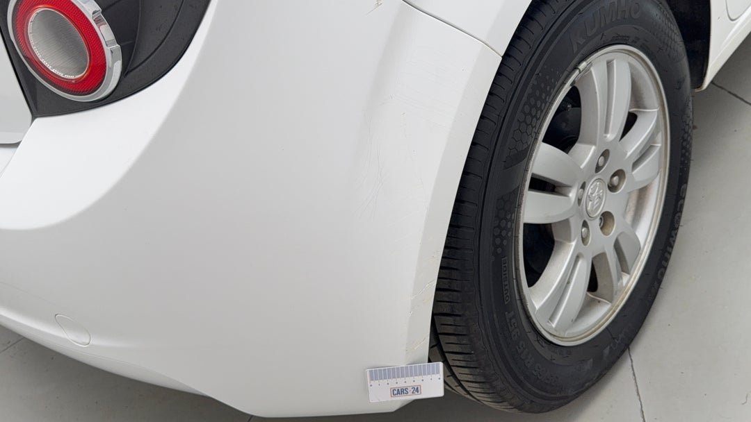 Bumper Rear Paint flaking