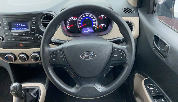 2019 Hyundai Grand i10 MAGNA 1.2 VTVT, Petrol, Manual, 32,725 km, Steering Wheel Close Up