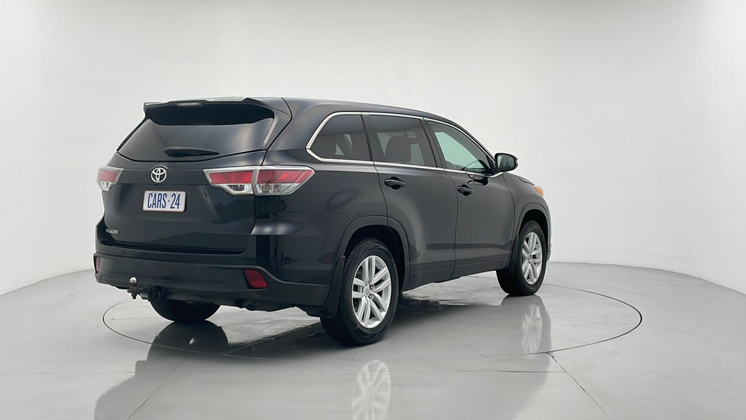 2015 Toyota Kluger Gx (4x2), Automatic, 132063 km, Right Back Diagonal (45- Degree) View