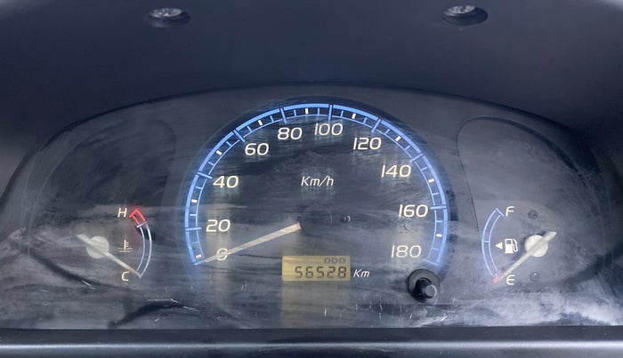 2008 Maruti Wagon R LXI, Petrol, Manual, 56,594 km, Odometer Image