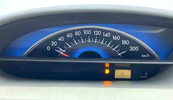 2014 Toyota Etios G, Petrol, Manual, 1,14,952 km, Odometer Image