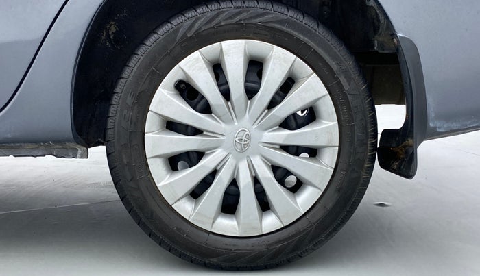 2014 Toyota Etios G, Petrol, Manual, 1,14,952 km, Left Rear Wheel