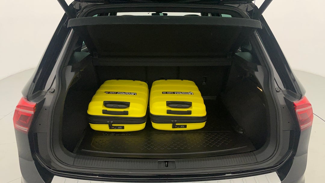 Boot Inside View with Luggage