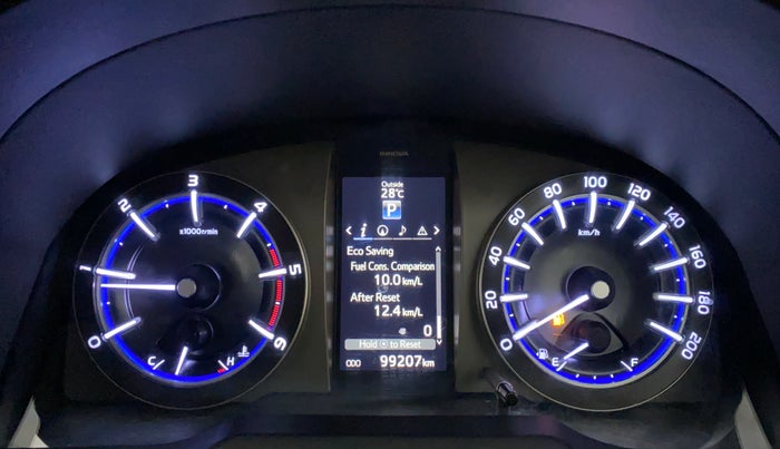 2017 Toyota Innova Crysta 2.8 ZX AT 7 STR, Diesel, Automatic, 99,207 km, Odometer Image